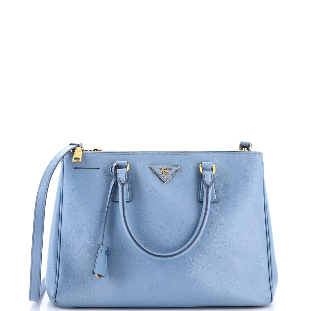 Prada Double Zip Lux Tote Saffiano #260756P11B